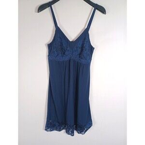 SOMA Cool Nights Lace Chemise Babydoll Nightgown Small Romantic Feminine Sexy